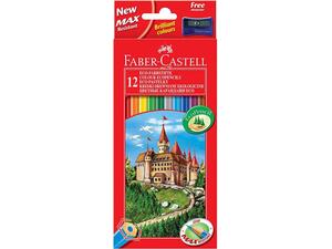 Ξυλομπογιές FABER - CASTELL  (12 τεμάχια)