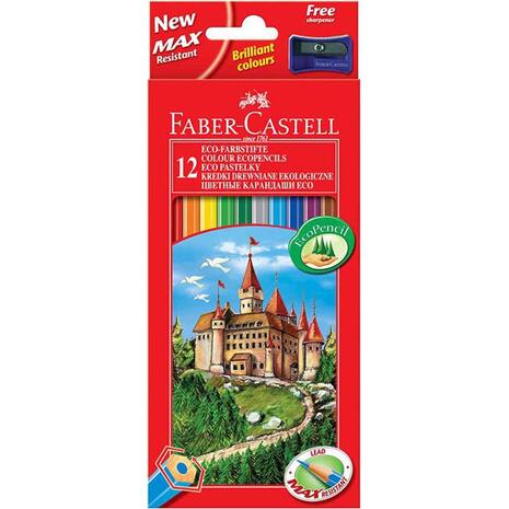 Ξυλομπογιές FABER - CASTELL  (12 τεμάχια)
