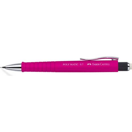 Μηχανικό μολύβι Faber Castell Poly Matic 0.7mm B Pink (Pink)