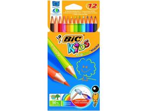 Ξυλομπογιές BIC Kids Ecolutions (12 τεμάχια)