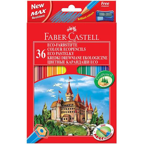 Ξυλομπογιές Faber Castell Κάστρο (36 Τεμάχια)