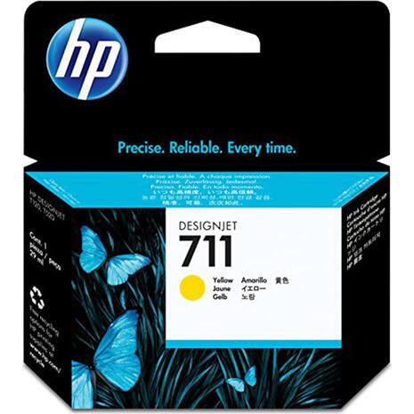 Μελάνι εκτυπωτή HP 711 Yellow CZ132A (Yellow)