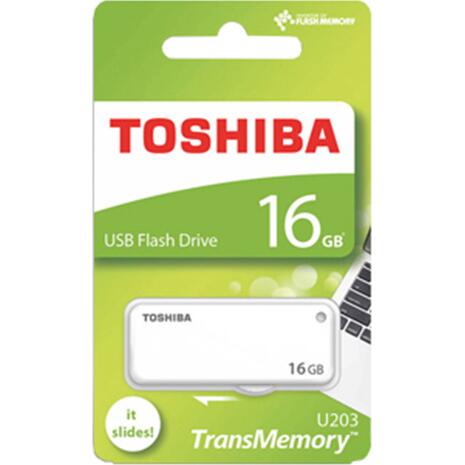 Toshiba 2.0 Flash Drive U203 16GB White USB Stick