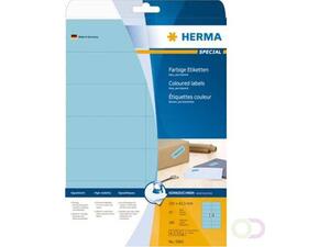 Ετικέτες HERMA αυτοκόλλητες 105x42.3mm No.5060  Μπλέ (Μπλε)