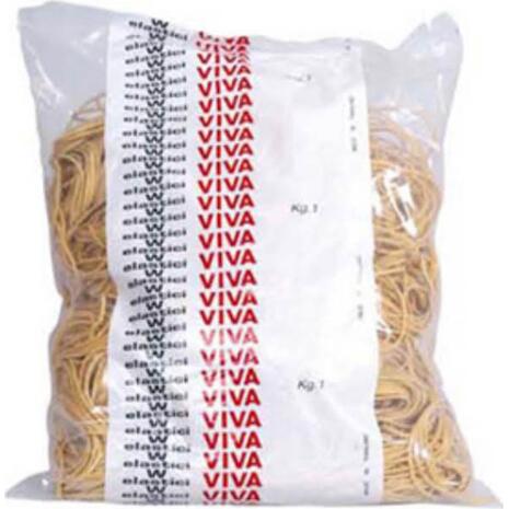 Λαστιχάκια λεπτά Viva Φ20 - 30mm x 1.7mm συσκευασία 100gr (E020)