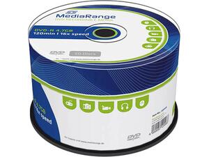 DVD-R MediaRange 4.7GB 16x πομπίνα (50 τεμαχίων)