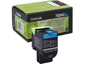 Toner Εκτυπωτή Lexmark 70C2HC0 High Yield Cyan -3k Pgs