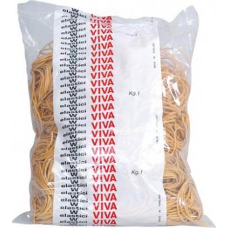 Λαστιχάκια λεπτά Viva Φ80 - 125mm x 1.8mm συσκευασία 1kg (E080)