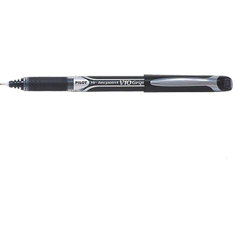 Στυλό υγρής μελάνης PILOT Hi-tecpoint V10 Grip 1.00mm μαύρο (Μαύρο)