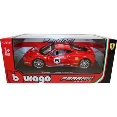 Αυτοκινητάκι Burago Ferrari 458 Challenge 1:24
