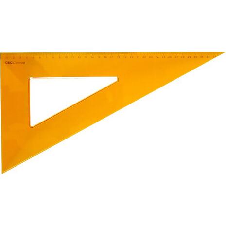 Γεωμετρικό σχήμα τρίγωνο ARISTO 36cm 60o