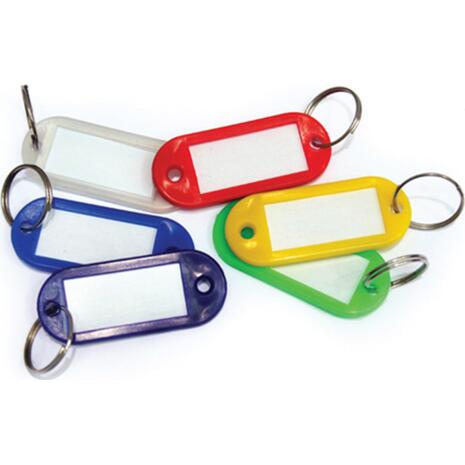 Μπρελόκ κλειδιών πλαστικά σε διάφορα χρώματα