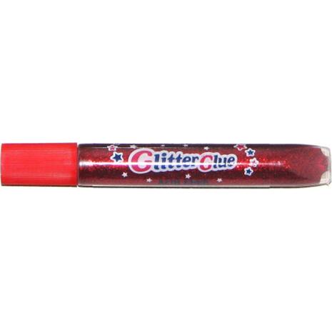 Χρυσόσκονη Amos Glue Glitter 10.5ml Red