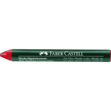 Κηρομπογιά ψύχα Faber Castell κόκκινη 95mm