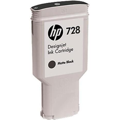 Μελάνι εκτυπωτή HP 728 300ml Matte Black (Black)