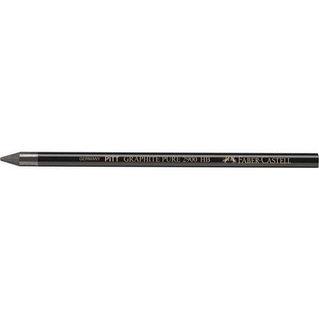 Μολύβι  FABER CASTELL pitt graphite pure 2900 HB (Μαύρο)