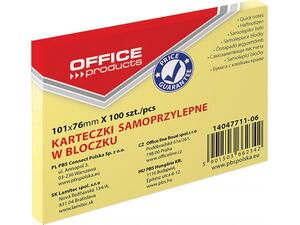 Αυτοκόλλητα χαρτάκια σημειώσεων OFFICE 76x101mm