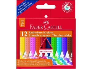 Κηρομπογιές Faber Castell Ergonomic 12 τεμάχια