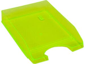 Χαρτοθήκη γραφείου Metron Fluo πλαστικό διάφανο κίτρινο (Κίτρινο)