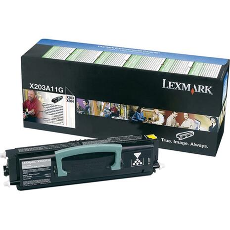 Toner εκτυπωτή Lexmark X203A11G 2.5K Pgs