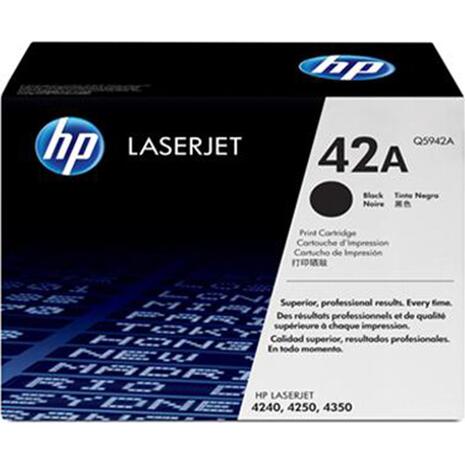 Toner εκτυπωτή ΗΡ Laserjet 42A Black (Q5942A) (Black)