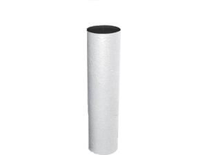 Θήκη σχεδίου χάρτινος κύλινδρος 63cm / 6,5 διάμετρος (Λευκό)