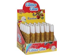 Κόλλα υγρή Rainbow Glitter Glue 10ml Χρυσό