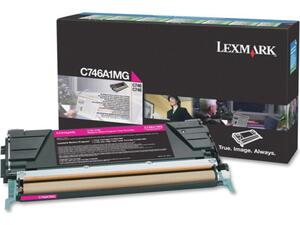 Toner εκτυπωτή LEXMARK C746A1MG Magenta (Magenta)