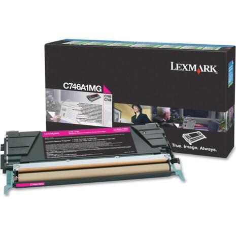 Toner εκτυπωτή LEXMARK C746A1MG Magenta (Magenta)