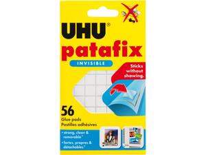 Αυτοκόλλητα πλαστελίνης UHU Patafix Invisible (56 τεμάχια)