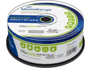 DVD-R Mediarange 4.7GB 16x πομπίνα (25 τεμαχίων)