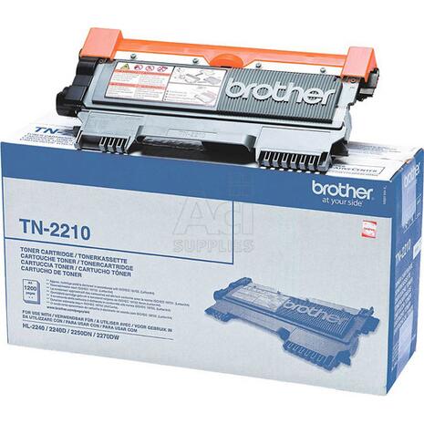 Toner εκτυπωτή BROTHER TN-2210 Μαύρο (HL-2240/2240D/2250DN) (Black)