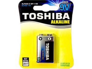 Αλκαλική μπαταρία Toshiba 9V Alkaline πλακέ 6LF22G