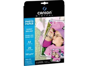 Χαρτί φωτογραφικό Canson brillant glossy Α4 180gr 20 φύλλα