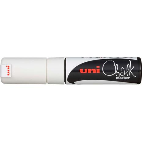 Μαρκαδόρος κιμωλίας UNI chalk PWE- 8K white