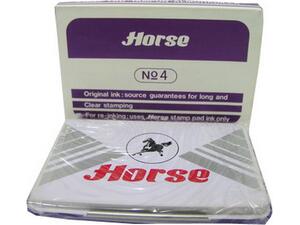Ταμπόν σφραγίδος HORSE No 4 λιλά 5Χ7cm (Λιλά)