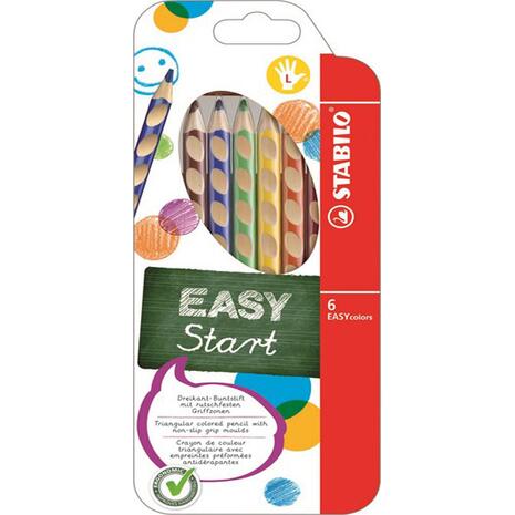 Ξυλομπογιές STABILO easy color start  331/6