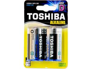 Αλκαλικές μπαταρίες TOSHIBA D LR20 high power (Συσκευασία. 2 τεμαχίων)
