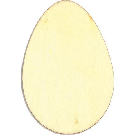 Aυγό ξύλινο 8x5,9x0,3cm