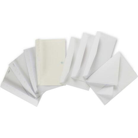 Φάκελος αλληλογραφίας λευκός 11x14.5cm σακούλα αυτοκόλλητος (1 τεμάχιο) (Λευκό)