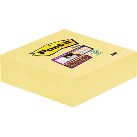 Αυτοκόλλητα χαρτάκια σημειώσεων Post-it 76x76mm Κίτρινα 270 φύλλα (Κίτρινο)