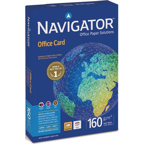Χαρτί εκτύπωσης NAVIGATOR Α3 160gr 250 φύλλα - Ανακάλυψε Χαρτιά Εκτυπώσεων σε όλες τις διαστάσεις για inkjet και laserjet εκτυπωτές και πολυμηχανήματα από το Oikonomou-shop.gr.