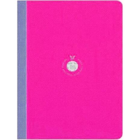 Σημειωματάριο Flexbook Smartbook Medium Ruled ριγέ 13x21cm 160Φ Ροζ (Ροζ)