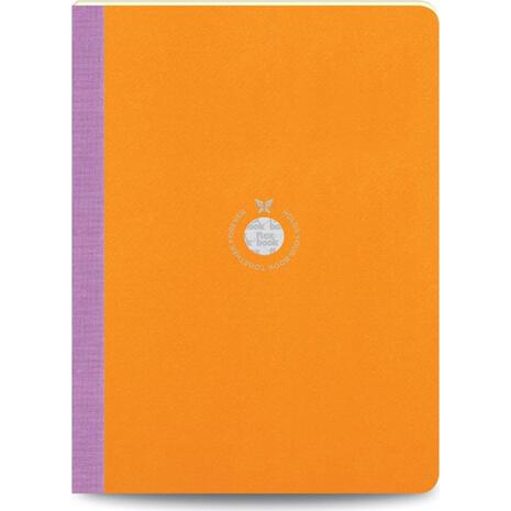 Σημειωματάριο Flexbook Smartbook Large Ruled ριγέ 17x24cm 160Φ Πορτοκαλί (Πορτοκαλί)