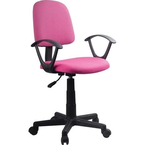 Καρέκλα Γραφείου BF430 Ροζ Ύφασμα [Ε-00018730] ΕΟ224,2 (1 τεμάχιο) (Ροζ)