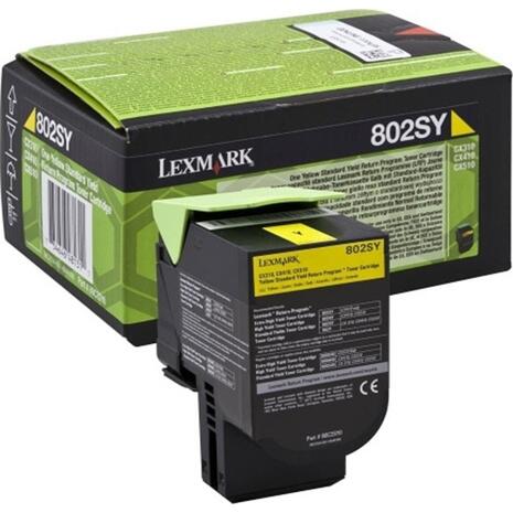 Toner εκτυπωτή LEXMARK 80C2HYO Yellow (Yellow)