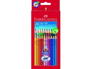 Ξυλομπογιές FABER - CASTELL Grip (24 τεμάχια)