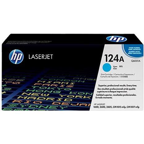 Toner εκτυπωτή HP Laserjet Q6001A Cyan (Cyan)