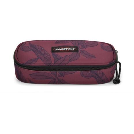 Κασετίνα οβάλ EASTPAK Single Leaves Merlot (EK71744T)