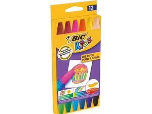 Λαδοπαστέλ BIC Kids (συσκευασία 12 τεμαχίων) (Διάφορα χρώματα)